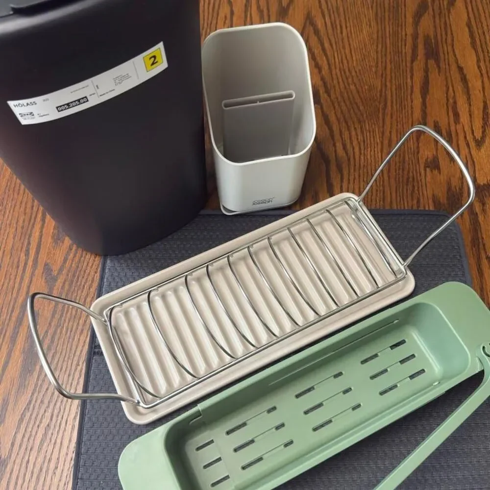 Ikea Kitchen Basics Bundle Small Spaces Apartment Dorm Household Tan Black Green